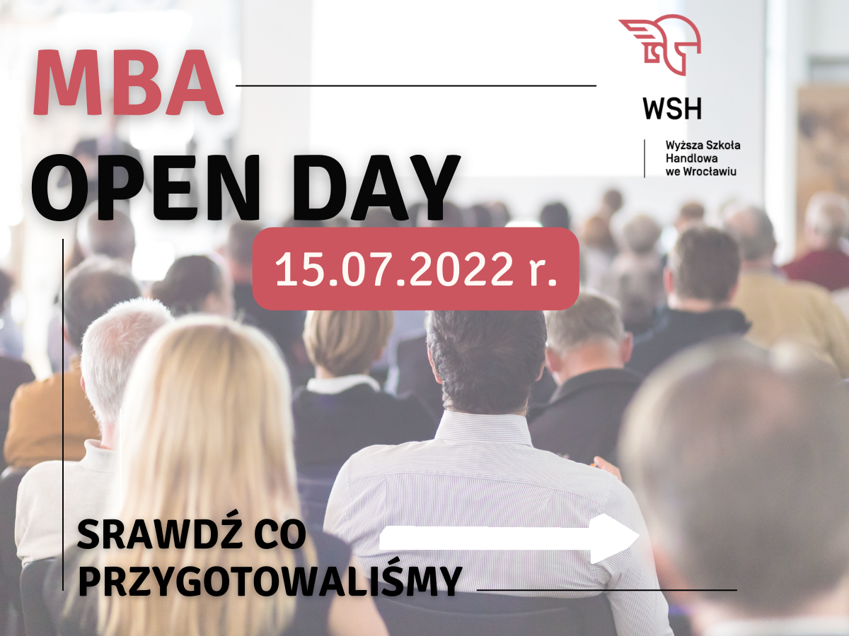 Zapraszamy na MBA Open Day!