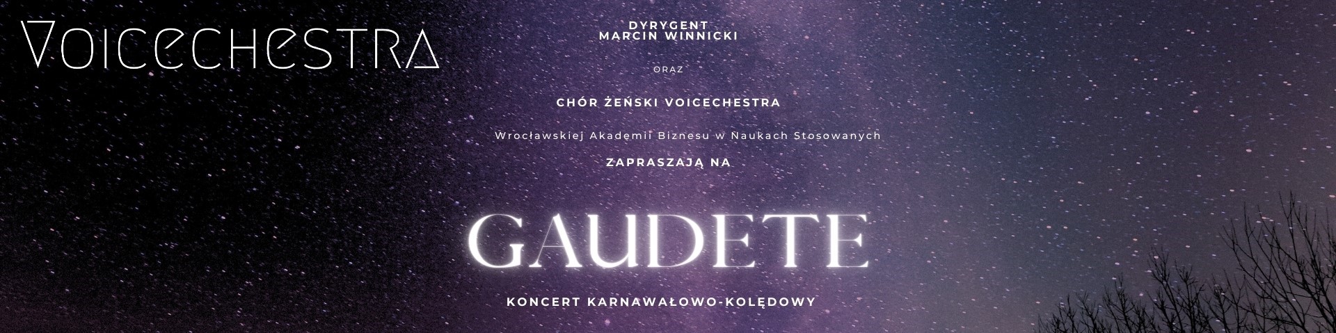 Koncert GAUDETE chóru żeńskiego Voicechestra