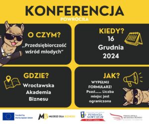 Zdjęcie Konferencja „Przedsiębiorczość wśród młodych”